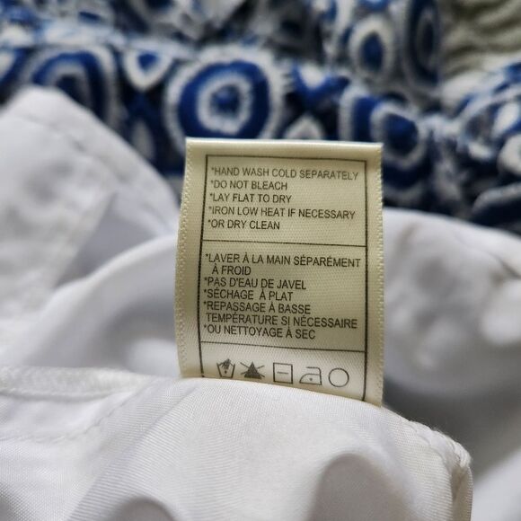 BB Dakota Women's Charise Blues Embroidered Lace Overlay Dress Size 2 - Picture 10 of 10